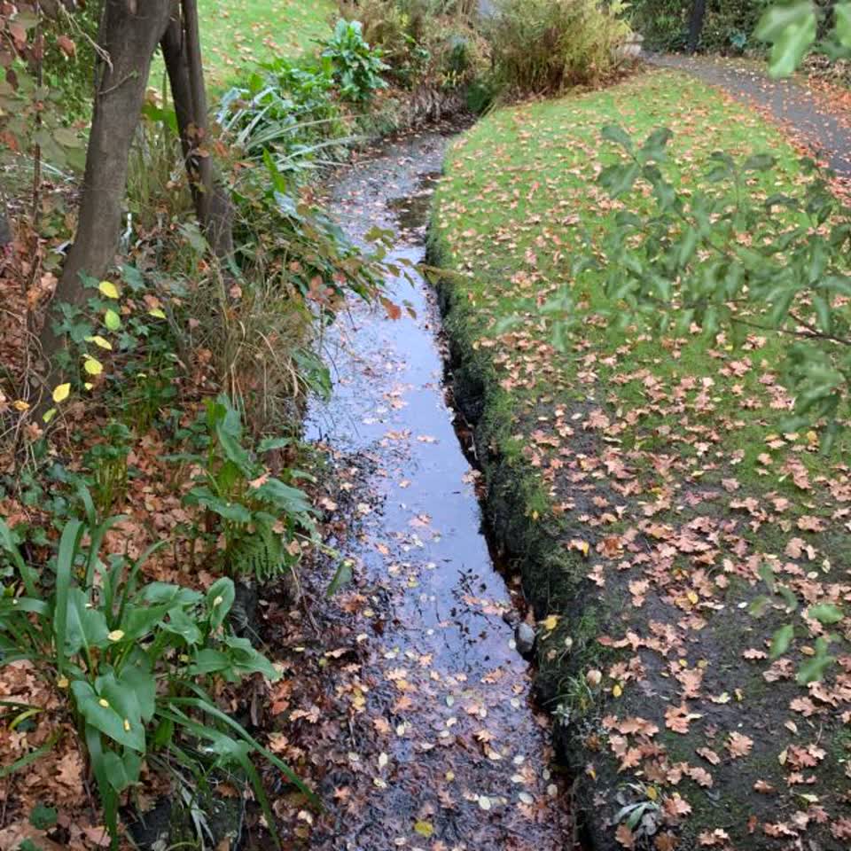 The photograph attached to this wastewater/stormwater report