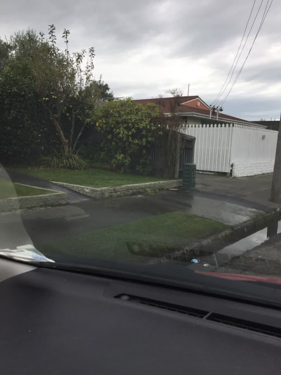The photograph attached to this water supply report