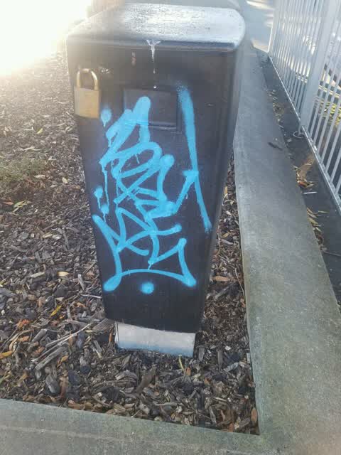 Graffiti, a report photo