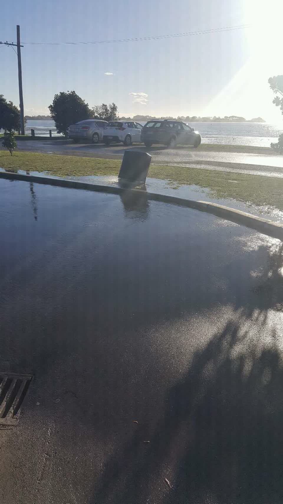 The photograph attached to this water supply report