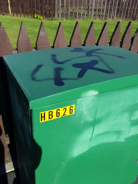 Graffiti, a report photo