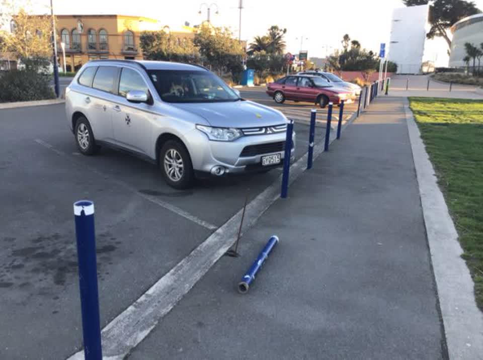 The photograph attached to this parks report