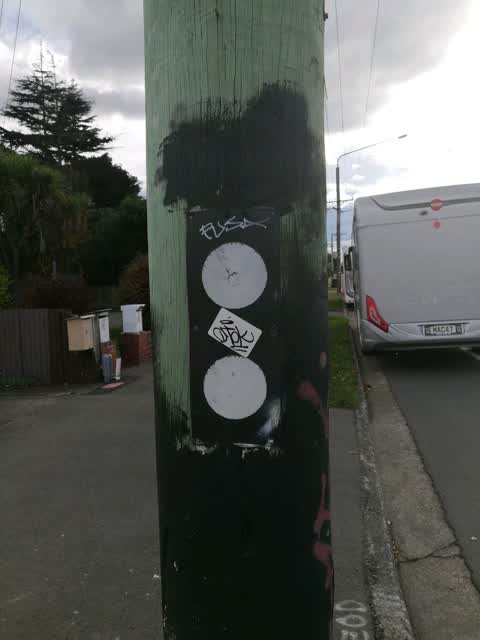 Graffiti, a report photo