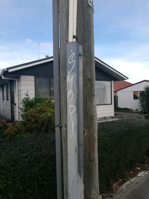 Graffiti, a report photo