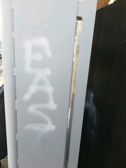 Graffiti, a report photo