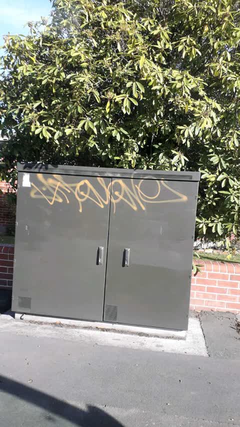 Graffiti, a report photo