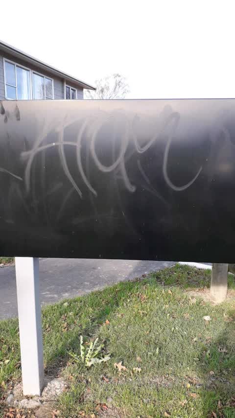 Graffiti — a report photo