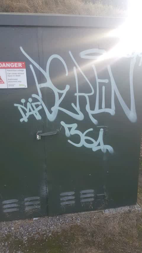 Graffiti, a report photo