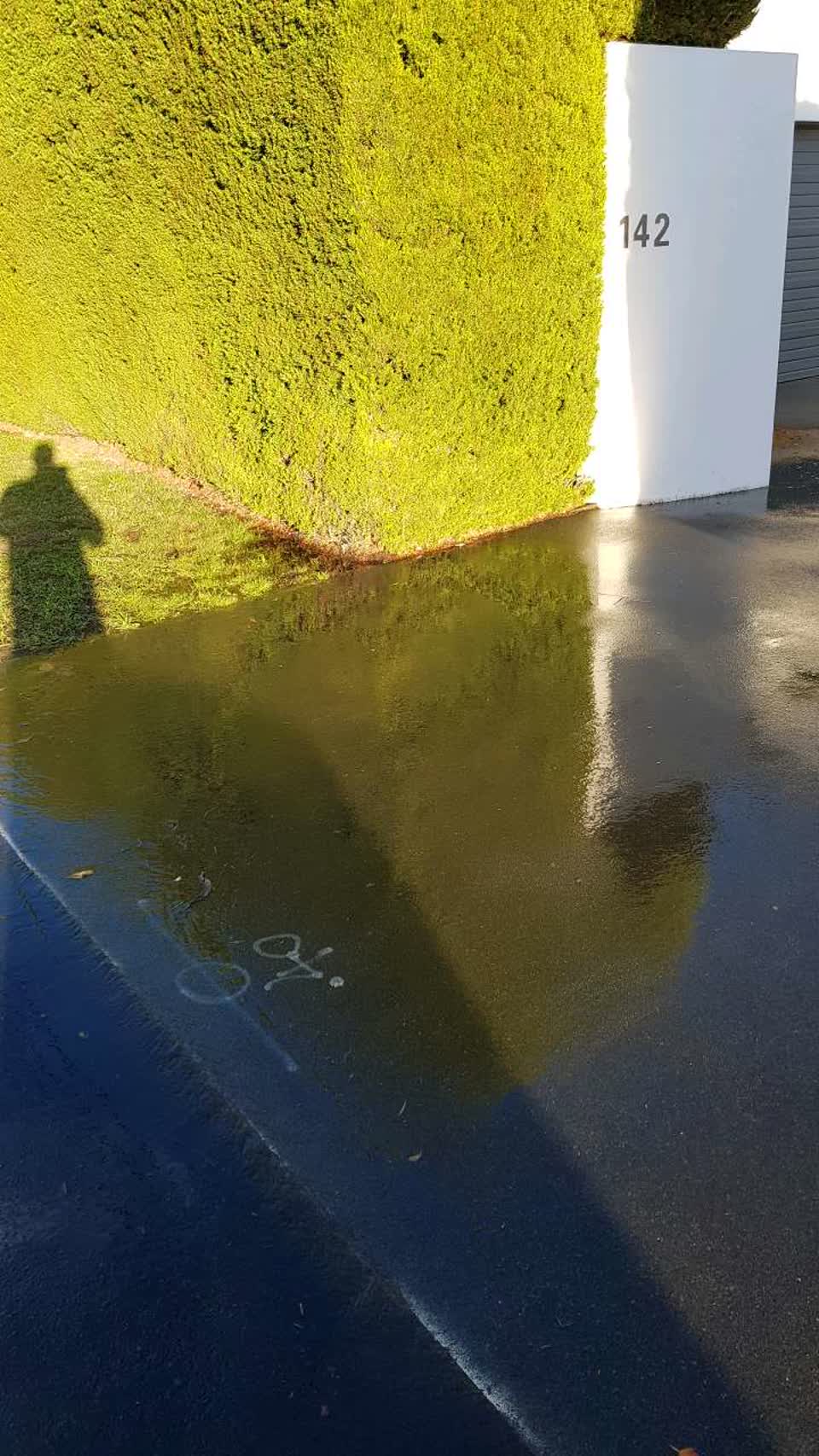 The photograph attached to this water supply report