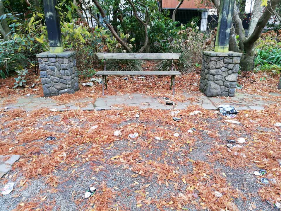 The photograph attached to this parks report