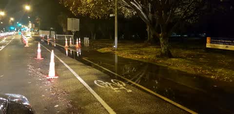 Flooding, a report photo