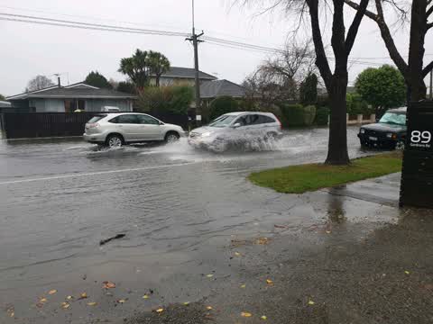 Flooding, a report photo