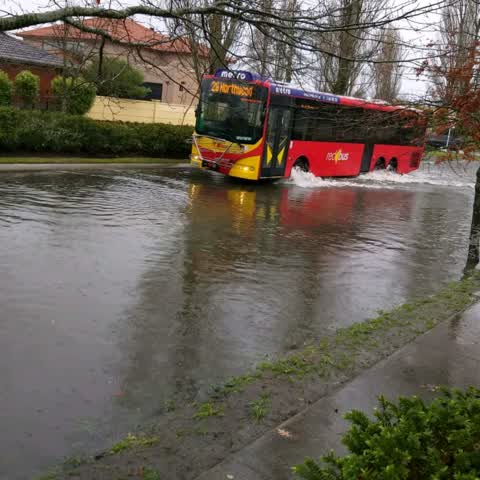 Flooding, a report photo