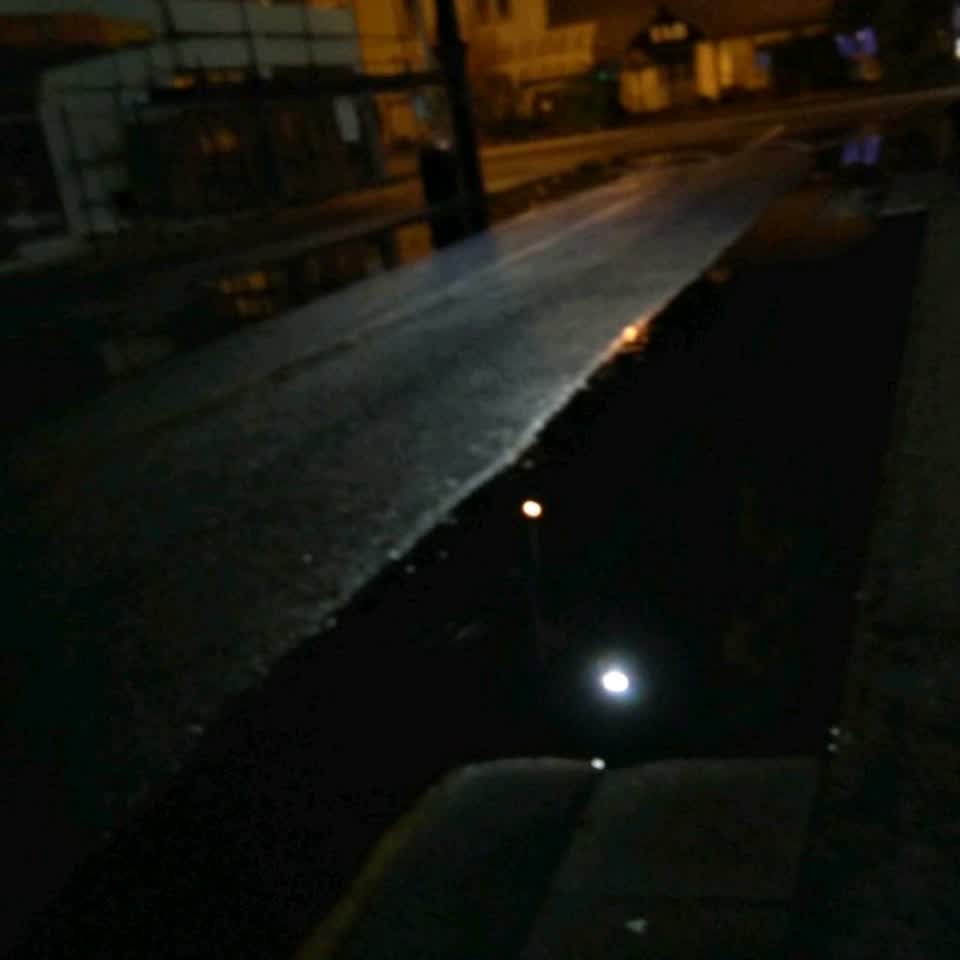 The photograph attached to this flooding report