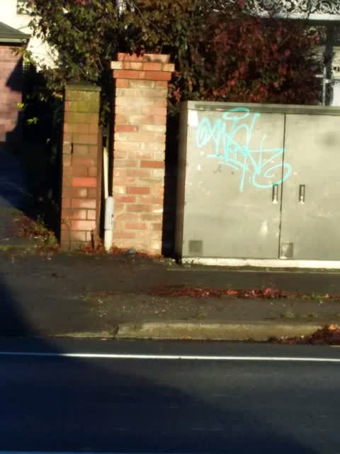 Graffiti, a report photo