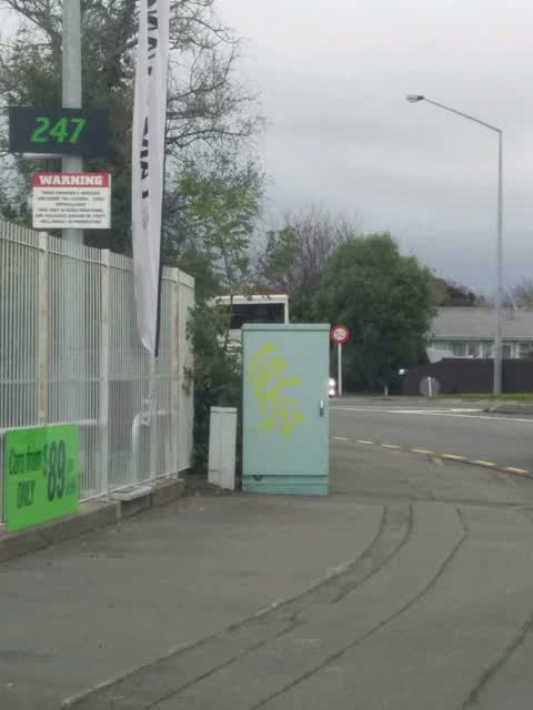 Graffiti, a report photo