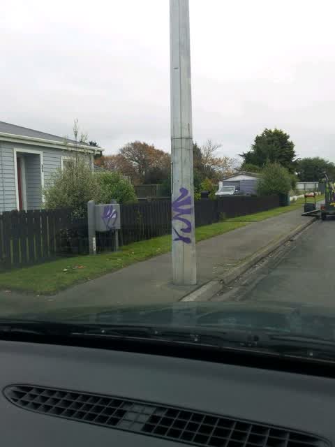 Graffiti, a report photo