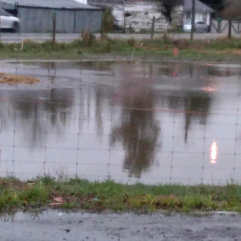 The photograph attached to this flooding report