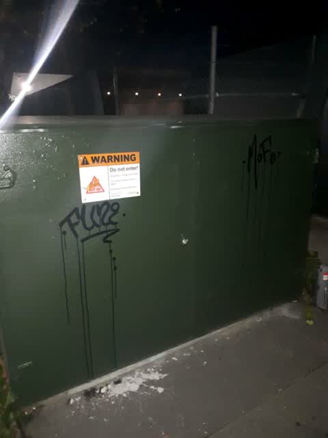 Graffiti, a report photo