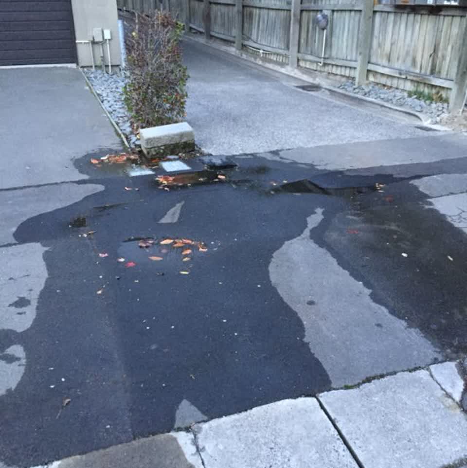 The photograph attached to this water supply report