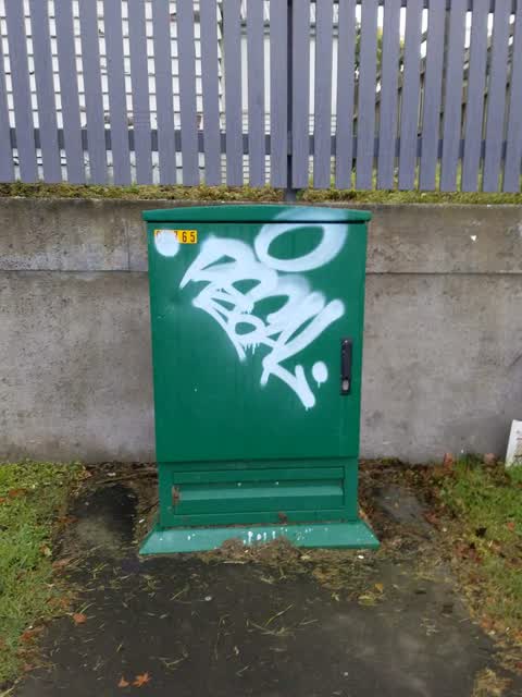 Graffiti, a report photo