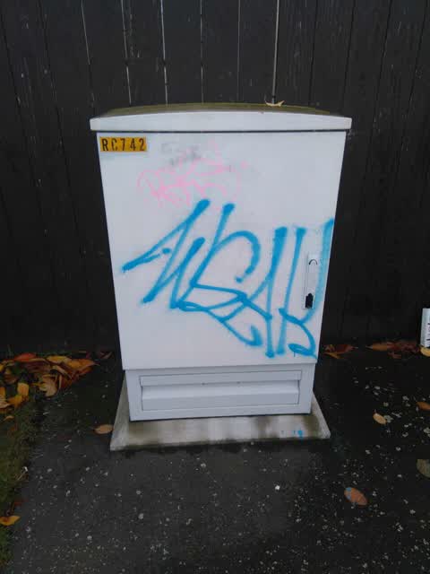 Graffiti, a report photo