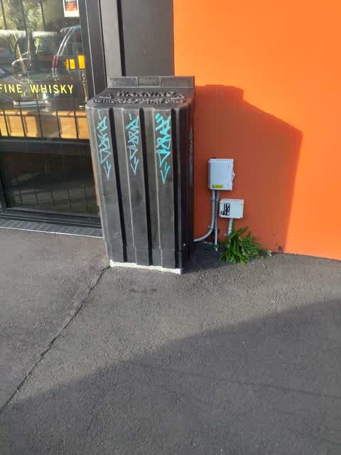 Graffiti, a report photo