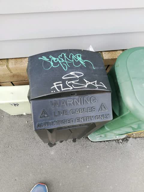Graffiti, a report photo