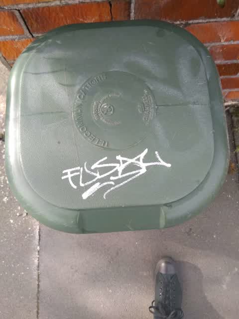 Graffiti, a report photo