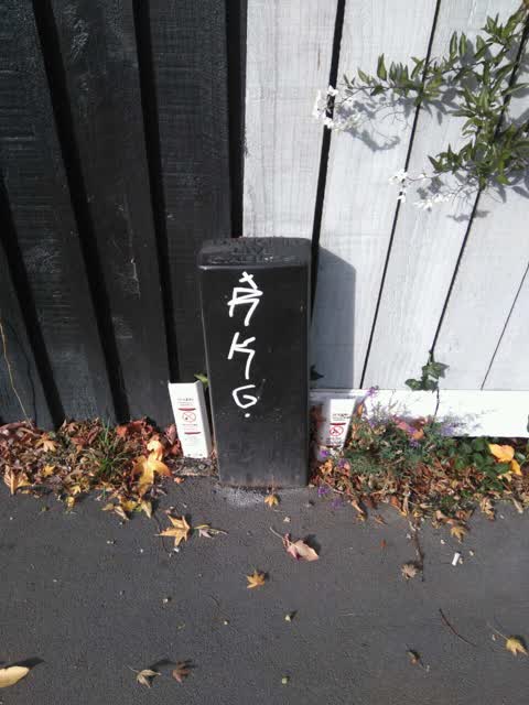 Graffiti, a report photo