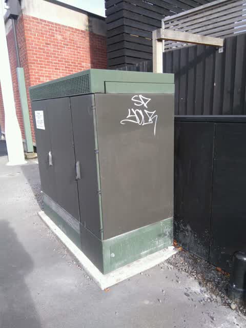Graffiti, a report photo