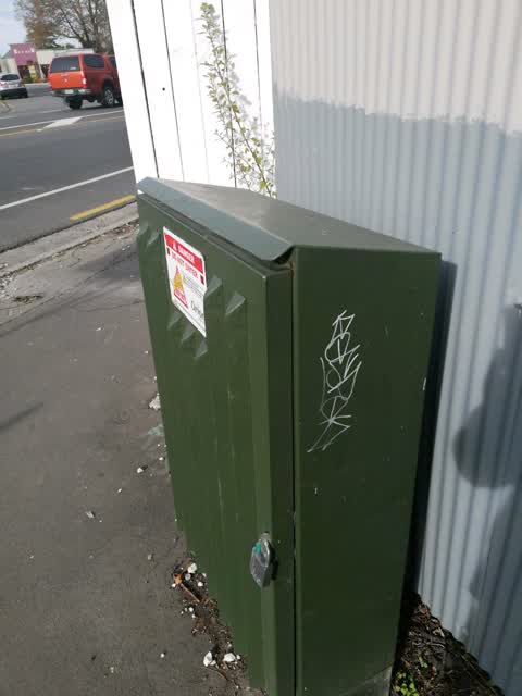 Graffiti, a report photo