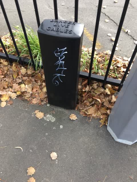 Graffiti, a report photo