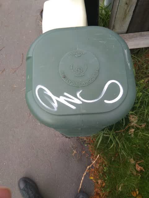 Graffiti, a report photo