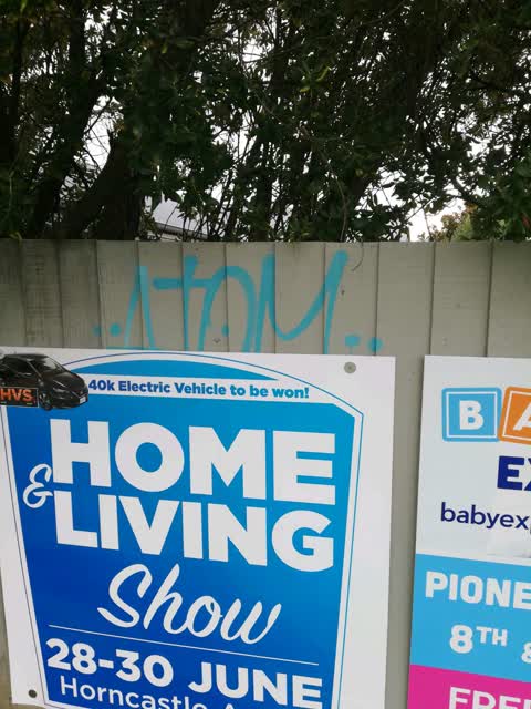Graffiti, a report photo