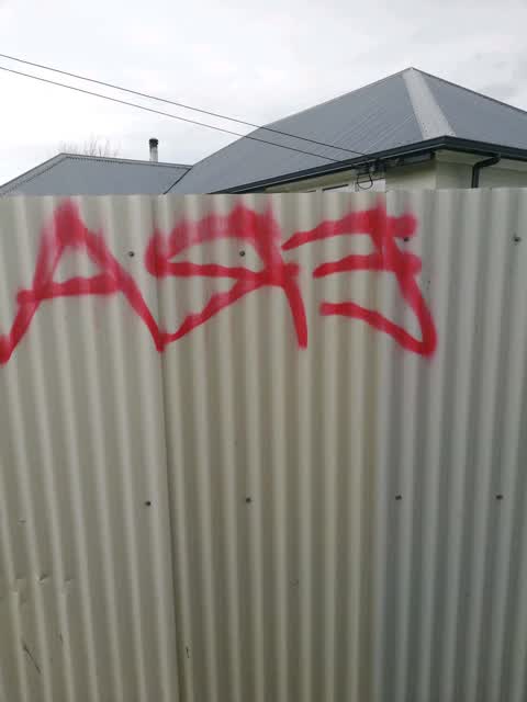 Graffiti — a report photo