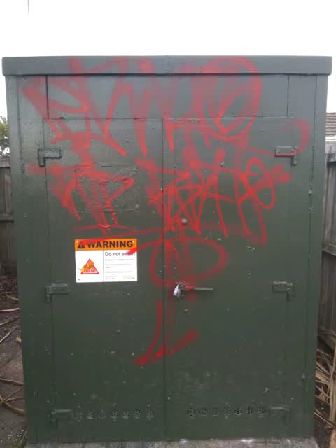 Graffiti, a report photo