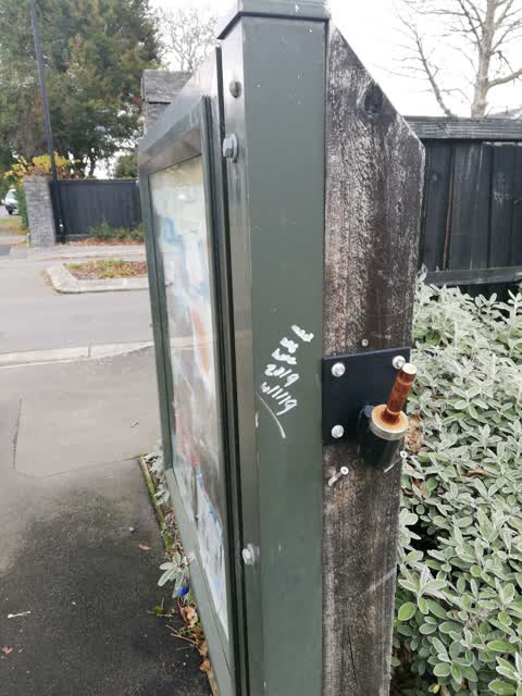 Graffiti, a report photo
