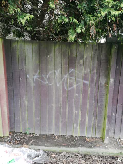 Graffiti, a report photo