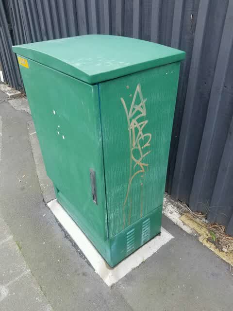 Graffiti, a report photo