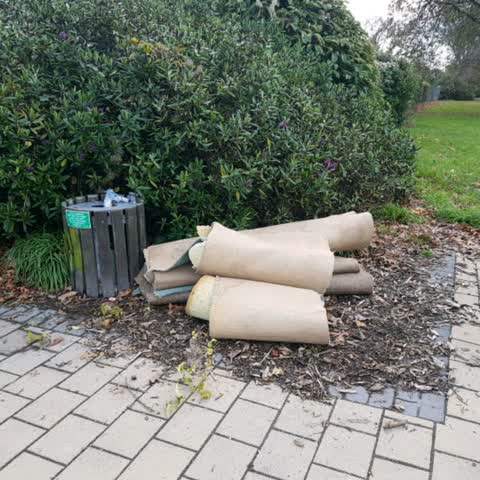Rubbish/Recycling — a report photo