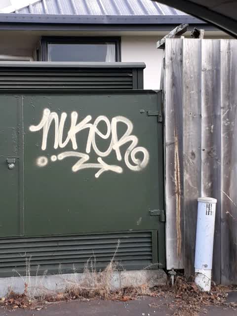 Graffiti, a report photo