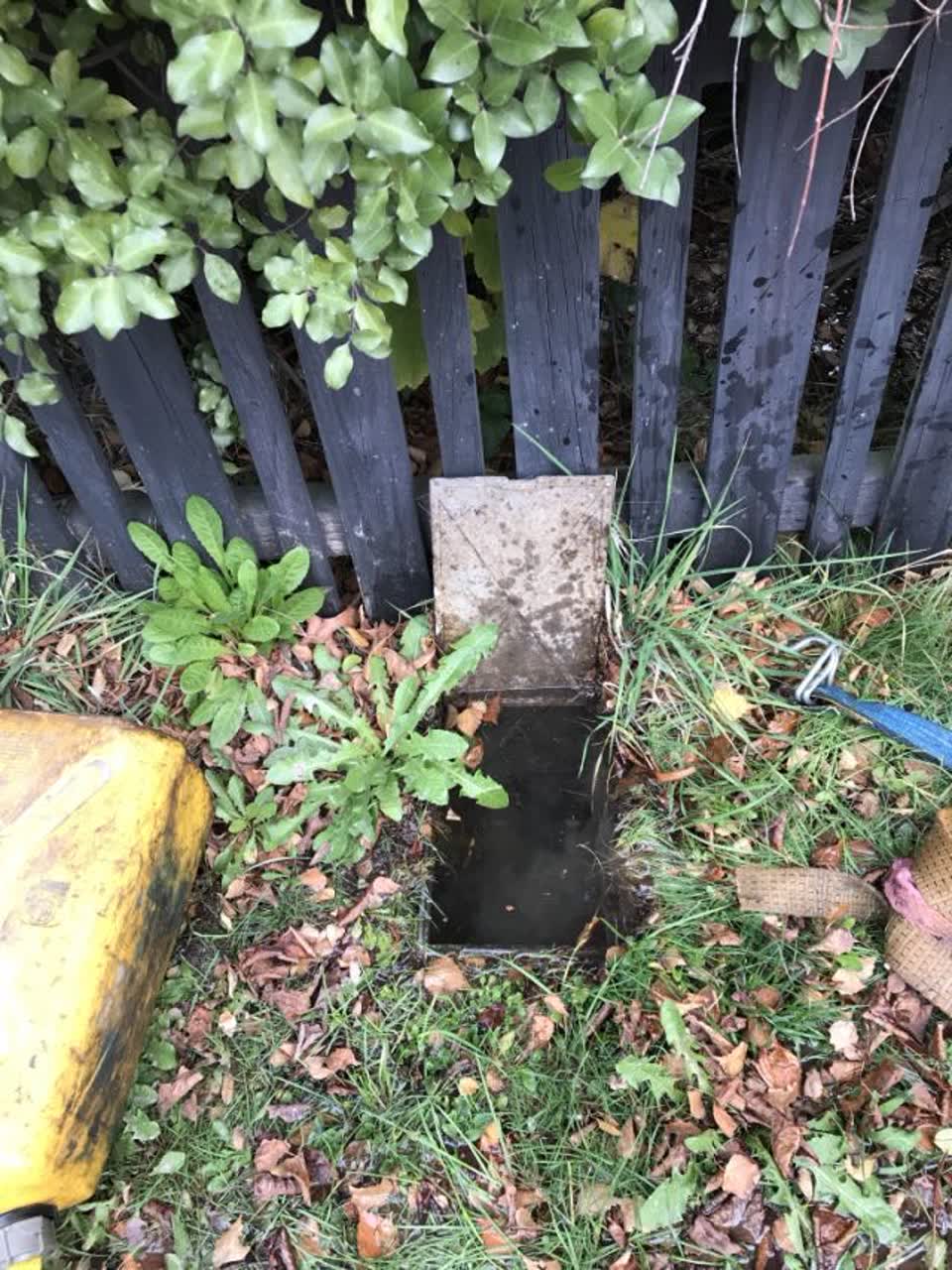 The photograph attached to this water supply report