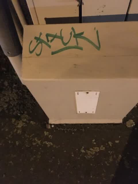 Graffiti, a report photo