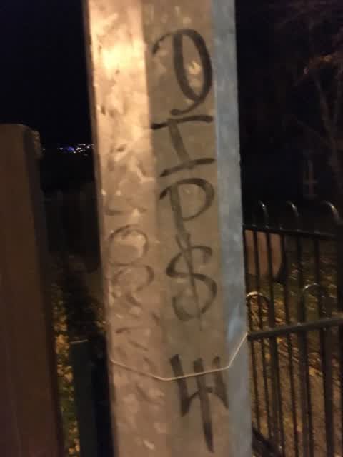Graffiti, a report photo