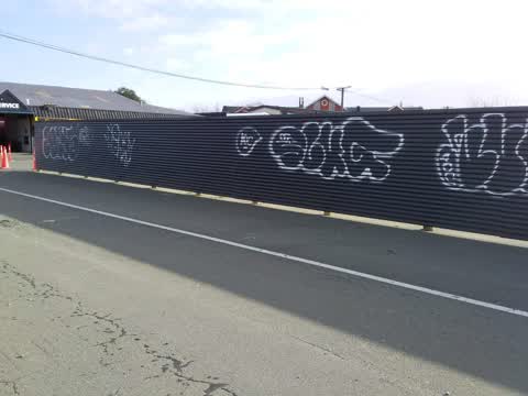 Graffiti, a report photo