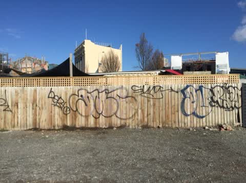 Graffiti, a report photo