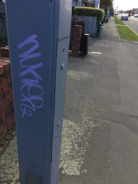 Graffiti, a report photo