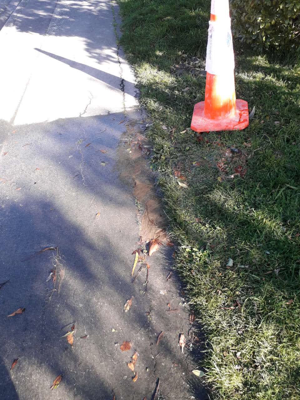 The photograph attached to this water supply report
