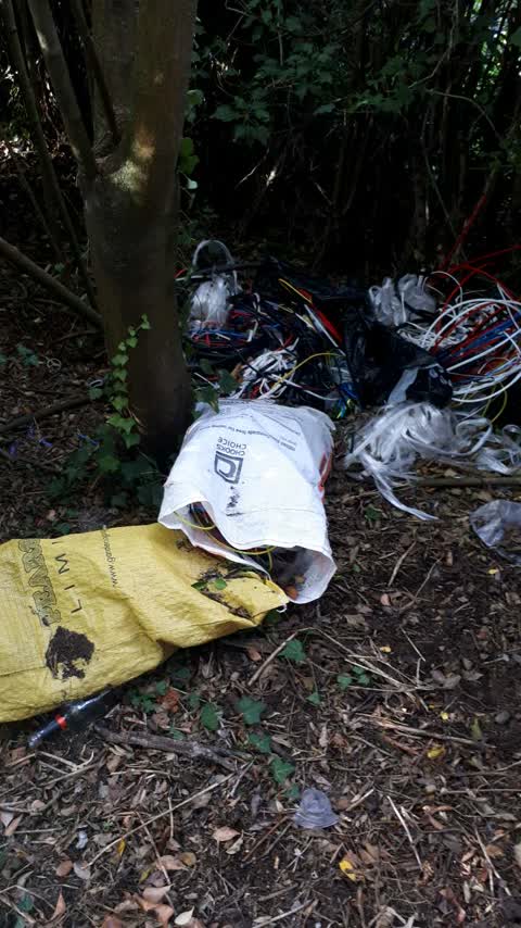 Rubbish/Recycling, a report photo